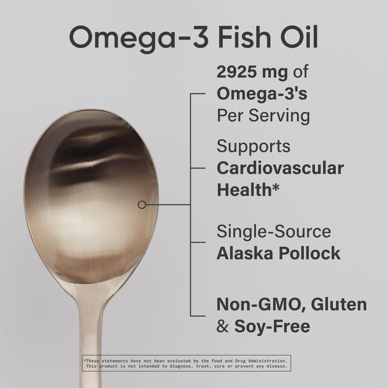 Sports Research® Omega-3 Fish Oil, 8oz Glass Bottle - 4685mg of Wild Caught Alaska Pollock Fish Oil per Serving - Easy-to-Take Liquid · Lemon Flavor · Non-GMO · MSC Certified Sustainable - 48 Servings