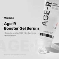 Thumbnail for Medicube Age-R Booster Gel Serum for Skin Care Devices - Moisturizing and Nourishing Facial Serum with Plant Stem Cell Extract, Hyaluronic Acid, Collagen - Hypoallergenic Korean Skin Care