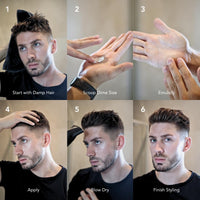 Thumbnail for BLUMAAN Wax Fiber For Men - Adds Volume & Controls Hair All Day Hold - Natural Finish For All Hair Types - Original Styling Meraki