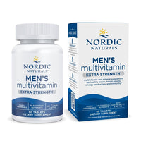 Thumbnail for Nordic Naturals Men’s Multivitamin Extra Strength - Bone, Energy, & Blood-Vessel Support - Immunity Supplement - 20 Essential Nutrients - 60 Tablets - 30 Servings