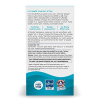 Thumbnail for Nordic Naturals Ultimate Omega Xtra, Lemon Flavor - 60 Soft Gels - 1480 mg Omega-3 + 1000 IU Vitamin D3 - EPA & DHA - Brain, Heart, & Immune Health - 30 Servings