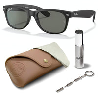 Thumbnail for Ray-Ban RB2132 New Wayfarer Classic Polarized Square Shape Sunglasses for Men and Women- Timeless Classic Sun Glasses with Modern Elegance - Premium UV Protection - Designer Men's & Women's Sunglasses