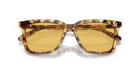 Thumbnail for COACH HC8385U Universal Fit Sunglasses, Honey Tortoise/Amber Solid, 54 mm