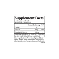 Thumbnail for Carlson - Phosphatidyl Serine, 100 mg, Non-GMO, Brain Function, 90 Softgels