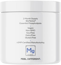 Thumbnail for Codeage Liposomal Magnesium Glycinate Supplement, 2-Month Supply, Bisglycinate Magnesium Chelate, Chelated Magnesium Mineral Pills, BioPerine Black Pepper Vitamins Capsules, Non-GMO Vegan, 240 ct