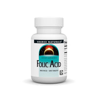 Thumbnail for Source Naturals Folic Acid 800 Mcg Tablet, 200 Count