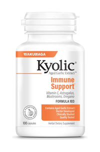 Thumbnail for Kyolic Aged Garlic Extract Formula 103, Immune Support*, 100 Capsules