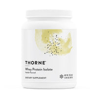 Thumbnail for THORNE - Whey Protein Isolate - Balanced Amino Acids Profile with BCAAs - 21 Grams of Easy to Digest Whey Protein Powder - NSF Certified for Sport - Vanilla - Gluten & Soy-Free - 30 Servings