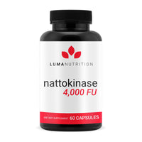 Thumbnail for Luma Nutrition Nattokinase Supplement - Natto 4000 FU Per Serving, Premium Heart Health Support - Vegan & Gluten Free - 60 Capsules - Made in USA