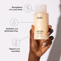 Thumbnail for OUAI Medium Hair Shampoo and Conditioner Set - Sulfate-Free Shampoo and Conditioner for Women & Men - Made with Keratin, Shea Butter & Avocado Oil - Free of Parabens & Phthalates (10 Fl Oz)