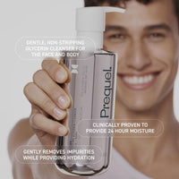 Thumbnail for Prequel Skin Gleanser, Moisturizing Glycerin Face Wash, Unscented Sensitive and Dry Skin Face Wash Pump Bottles (Pack of 2)