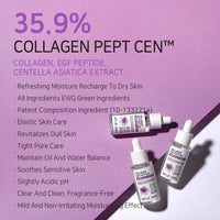 Thumbnail for APLB Collagen EGF Peptide Ampoule Serum | COLLAGEN PEPT CEN™ 35.9% 1.35 FL.OZ/Korean Skincare, Elasticity care, Long lasting moisturizing, Revitalize for gentle and improve skin texture