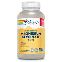 Thumbnail for SOLARAY Magnesium Glycinate Capsules, Chelated Magnesium Bisglycinate w/BioPerine, Higher Absorption Magnesium Supplement - Bones, Muscles, Heart Support, Vegan, 68 Servings, 275 VegCaps