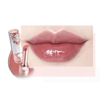 Thumbnail for Flower Knows Butterfly Cloud Collar Glossy Lipstick,Hydrating Solid Lip Gloss,Moisturizing Red Tinted Lip Balm,Long Lasting Lip Gloss in Balm for Girls&Women,(C07 Red Bean)