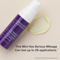 Thumbnail for Paula's Choice CLINICAL 1% Retinol Treatment Cream with Peptides, Vitamin C & Licorice Extract, Anti-Aging & Wrinkles, Travel Size. PACKAGING MAY VARY.