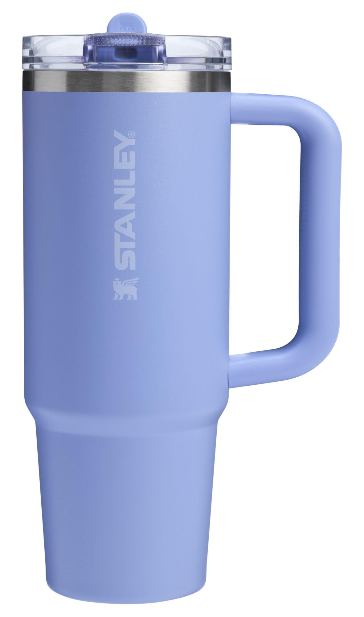 Stanley Quencher ProTour Flip Straw Tumbler with Leakproof Lid 30 oz | Built-In Straw and Handle | Cup Holder Compatible for Travel | Insulated Stainless Steel Cup | BPA-Free | Hydrangea