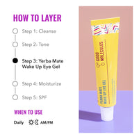 Thumbnail for Good Molecules Yerba Mate Wake Up Eye Gel - Yerba Mate, Hyaluronic Acid and Caffeine to Hydrate, Minimize Puffiness and Swelling - Skincare for Face