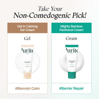 Thumbnail for PURITO Oat In Calming Gel Cream, Non-Comedogenic, 77% Oat Seed Water Lightweight Water-Gel Face Moisturizer, Fragrance-Free, Vegan Korean Skincare, Sensitive & Blemish-Prone Skin, 100 mL