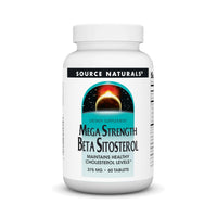 Thumbnail for Source Naturals Mega Strength Beta Sitosterol 375mg - 60 Tablets