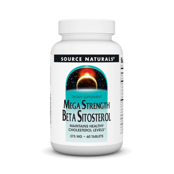 Source Naturals Mega Strength Beta Sitosterol 375mg - 60 Tablets