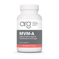 Thumbnail for Allergy Research Group MVM-A - Multivitamin Multimineral w/Antioxidants, Multivitamin for Women & Men 50+ w/Vitamin A, C, D, Zinc, Biotin & More - 180 Vegetarian Capsules