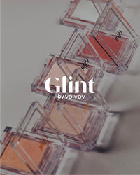 Thumbnail for Glint Marble Highlighter (Icicle Moon, 0.08oz) - Korean Makeup. Inspired Baked for Smooth, Radiant Glow, Long-Lasting Wear. Enriched with Micro Pearl Particles