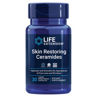 Thumbnail for Life Extension Skin Restoring Ceramides* – Wheat Oil Extract – Hydrates & Smooths The Appearance of Fine Lines & Wrinkles – Gluten-Free, Non-GMO, 1-Daily, Vegetarian – 30 Liquid Capsules