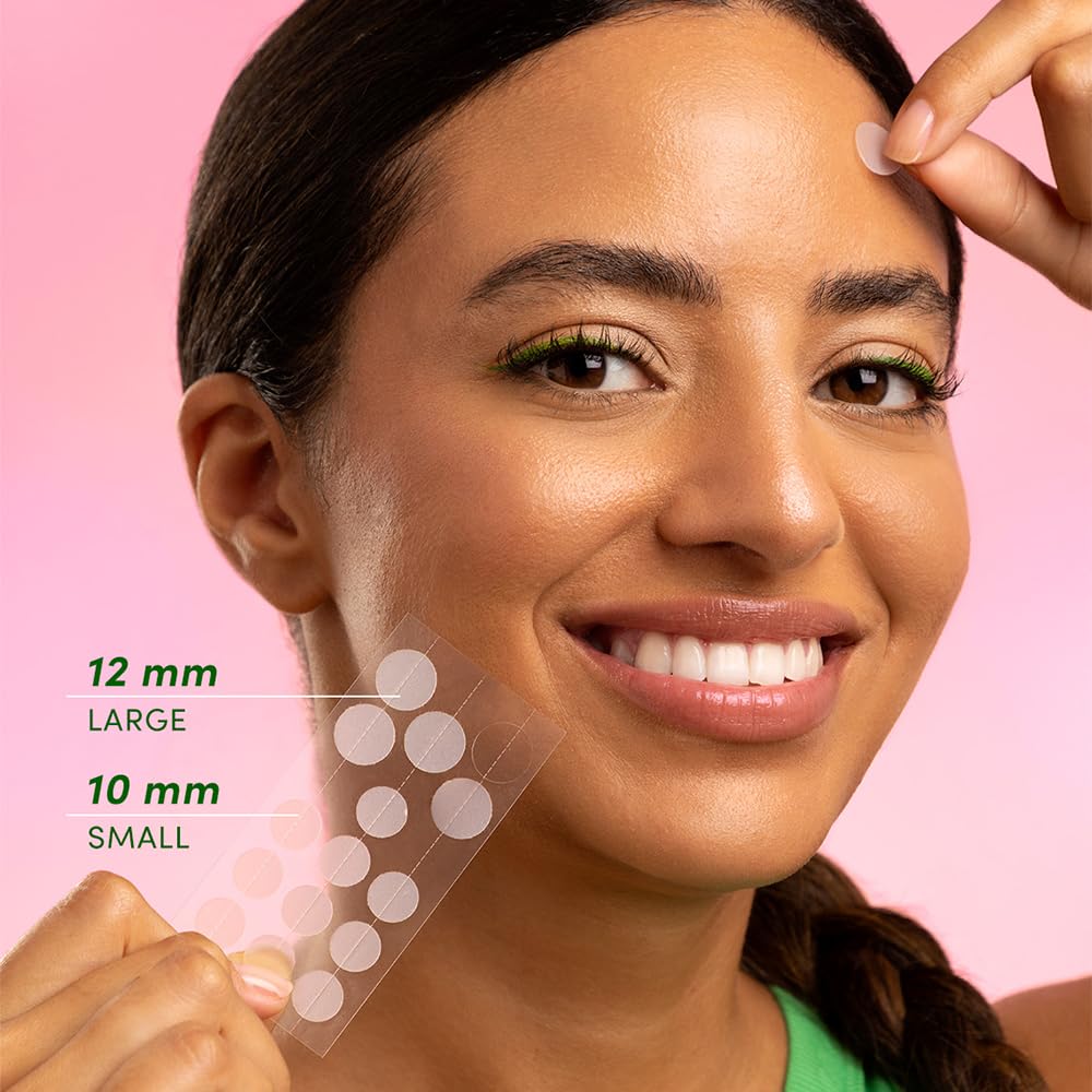 Sand & Sky Pimple Patches for Face Hydrocolloid Acne Patches with Salicylic Acid & Tea Tree Oil - Blemish Spot Patches for Whiteheads, 75 Patches