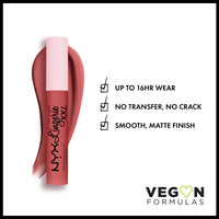 Thumbnail for NYX PROFESSIONAL MAKEUP Lip Lingerie XXL Matte Liquid Lipstick - Xxpose Me (Peach Pink)
