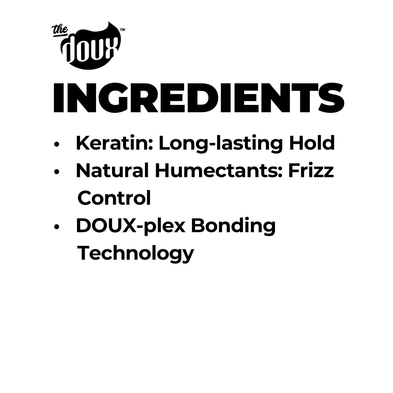 The Doux SILENT TREATMENT Anti-Frizz Heat Protectant Spray for Curly Hair – 30-Day Humidity Shield Hairspray with Keratin & Corn Starch – Travel Size Hair Styling Spray, 2 oz