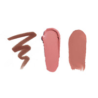 Thumbnail for Anastasia Beverly Hills - 2025 Pucker Up Lip Trio - Lipstick Blush Brown/Lip Velvet Crush/Lip Liner Malt - Holiday Gift Set