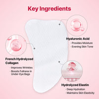 Thumbnail for MEDITHERAPY Wrinkle-fit Tangle Eye Patch - Under Eye Patches for Dark Circles and Puffy Eyes - Eye Bags Treatment for Women - Mega Collagen Gel Pads for Puffiness - Firming & Deep Hydrating - 4EA