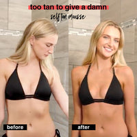 Thumbnail for b.tan Ultra Dark Self Tanner Mousse | Too Tan - Best, 1 Hour Express Sunless Tanning Foam, Gold Bronzing Glow, No Fake Tan Smell, Face & Body, Vegan, Cruelty & Paraben Free, 6.7 Fl Oz