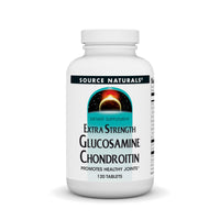 Thumbnail for Source Naturals Extra Strength Glucosamine Chondroitin,Promotes Healthy Joints* - 120 Tablets