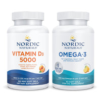 Thumbnail for Nordic Naturals Cognitive and Bone Density Starter Pack - Omega-3 Vitamin D3 1000, Orange