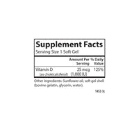 Thumbnail for Carlson - Vitamin D3, 1000 IU (25 mcg), Bone Health, Muscle Health, Cholecalciferol, Vitamin D Supplements, Vitamin D3 Soft Gels, 250 Softgels