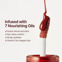 Thumbnail for fwee 3D Voluming Gloss 70% (Rich) | Vanilla 70% | High Shine, Non-Sticky Lip Gloss for Makeup | Long-Lasting, Moisturizing Gel Formula | 30%, 70% Pigment Options | 5.3g