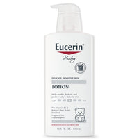 Thumbnail for Eucerin Baby Body Lotion, Hypoallergenic and Fragrance Free Baby Lotion with Pro-Vitamin B5 and Shea Butter, 13.5 Fl Oz Bottle