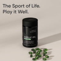 Thumbnail for Sports Research® Odorless Garlic Oil Pills with Parsley & Chlorophyll - Vegan Certified · Non-GMO · Gluten Free - 150 Plantgel Capsules