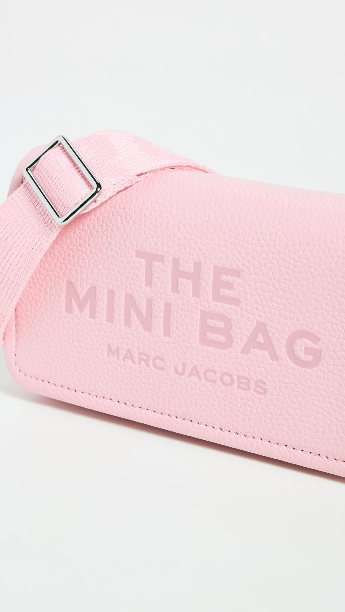 Marc Jacobs Womens The Leather Mini Bag Ribbon Pink Onesize