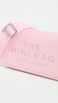 Thumbnail for Marc Jacobs Womens The Leather Mini Bag Ribbon Pink Onesize