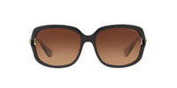 Thumbnail for COACH HC8169-535313 Sunglasses BLACK w/BROWN GRADIENT 57mm