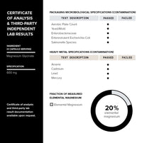 Thumbnail for Toniiq 3,000mg Ultra High Strength Magnesium Glycinate - 20% Purified to Contain 600mg of Elemental Magnesium - Chelated and Bioavailable Magnesium Supplement - 240 Veggie Capsules