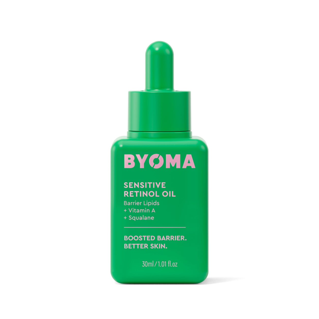 BYOMA Sensitive Retinol Oil - Face Treatment with Squalane & Vitamin A - Ideal for Sensitive Skin - Barrier Repair - 1.01 Fl. Oz