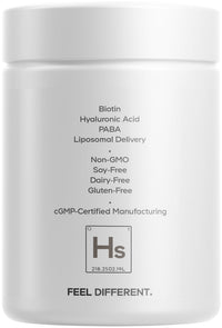 Thumbnail for Codeage Hair Skin Nails Vitamins Platinum - KeraGEN-IV Keratin, Dermaval - Hair Fall, Skin Elasticity & Moisture Support - Biotin 5000, Collagen, Vitamin C, Coffeeberry, PABA Supplement - 60 Capsules