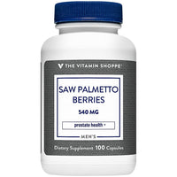 Thumbnail for The Vitamin Shoppe Saw Palmetto Berries 540MG (100 Capsules) (100 Capsules)