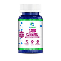 Thumbnail for BioTrust Carb Command - Carb Management Supplement, Metabolic Support for Ketosis, Supports Keto, Low Carb and Paleo Lifestyle (60 Servings)