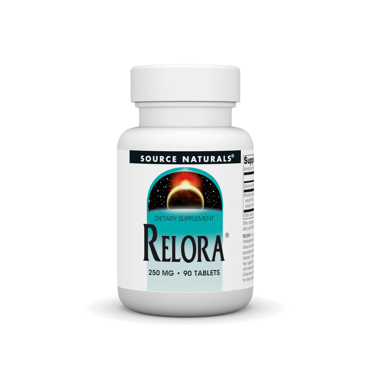 Source Naturals Relora, Promotes Healthy Eating Behavior and Muscle Relaxation Support*, 250 mg - 90 Tablets