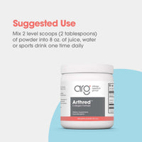 Thumbnail for Allergy Research Group Arthred Supplement - Collagen Powder for Men & Women, 10.5g Collagen Peptides, Bovine Sourced, Arthred Powder, Collagen Formula, Hydrolyzed Collagen - 8.5 Oz