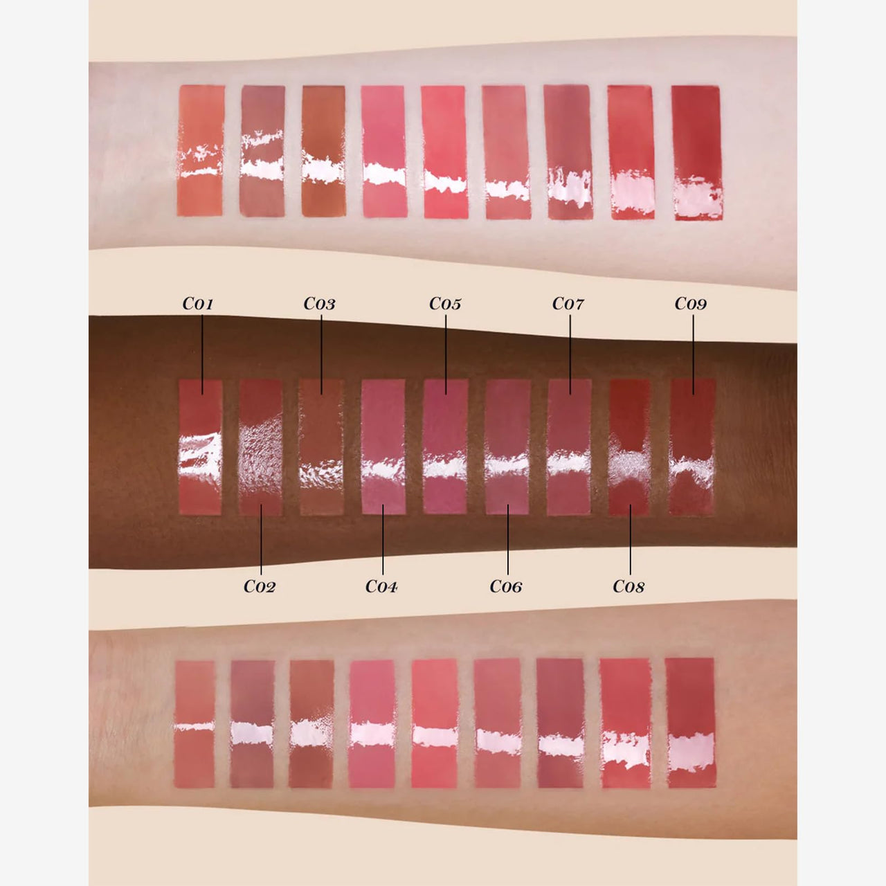 Flower Knows Butterfly Cloud Collar Glossy Lipstick,Hydrating Solid Lip Gloss,Moisturizing Pink Tinted Lip Balm,Long Lasting Lip Gloss in Balm for Girls&Women,(C06 Cardamom)